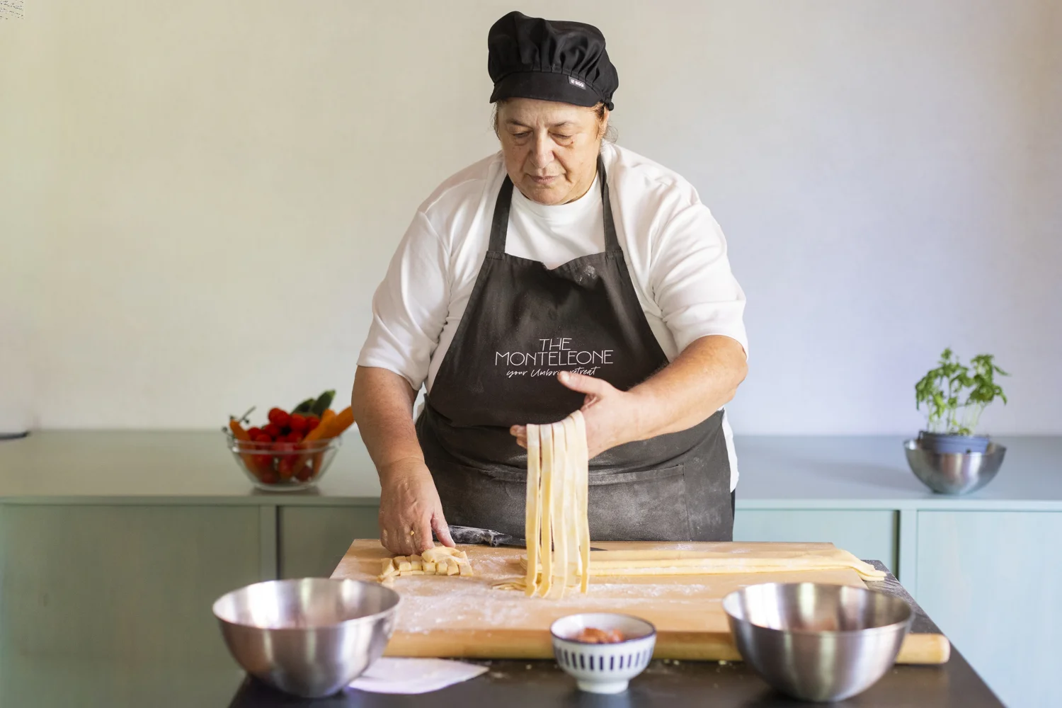 Cooking class with Pina